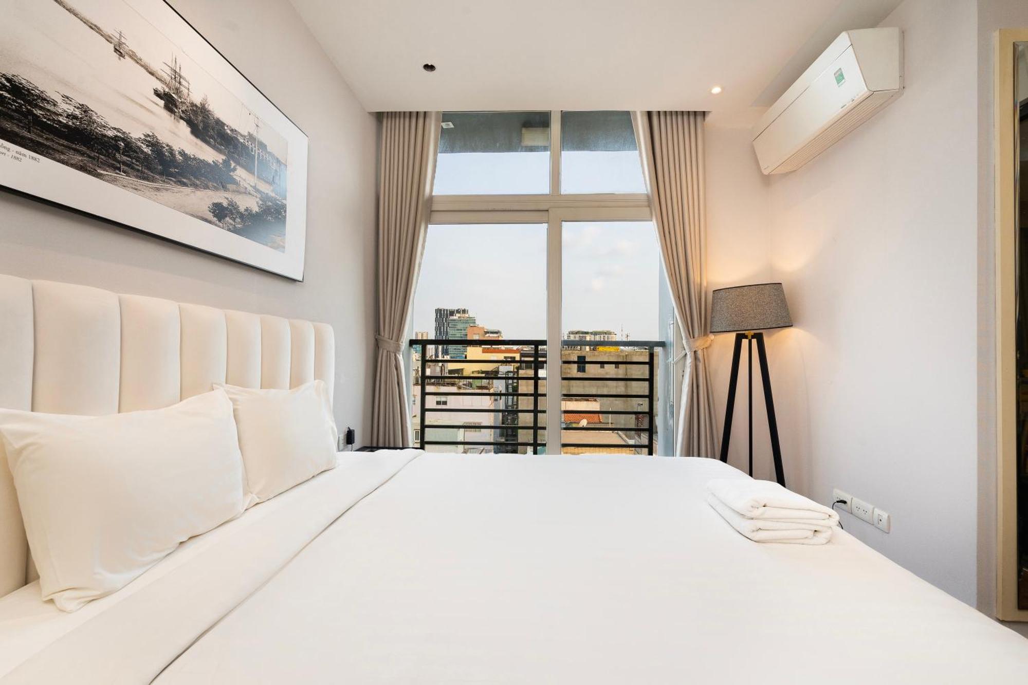 The Rixx Luxury Apartment Ho-Chi-Minh-Stadt Exterior foto