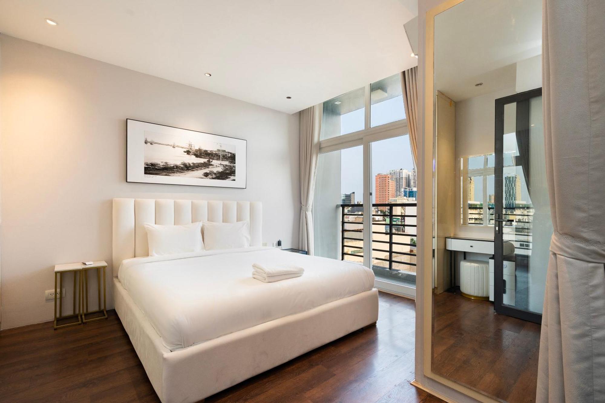 The Rixx Luxury Apartment Ho-Chi-Minh-Stadt Exterior foto