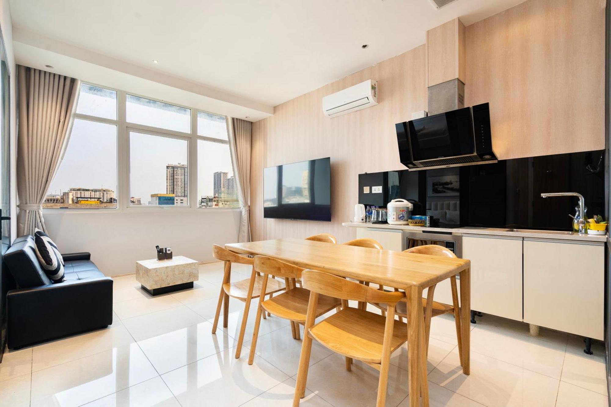 The Rixx Luxury Apartment Ho-Chi-Minh-Stadt Exterior foto